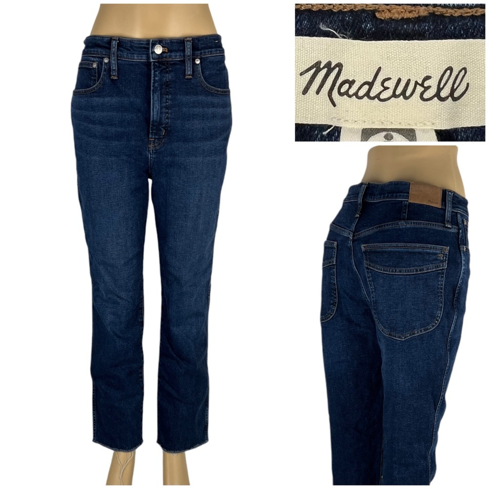 Madewell 32 X 28 (actual) The Perfect Vintage Jean High Rise Stretch Size 30